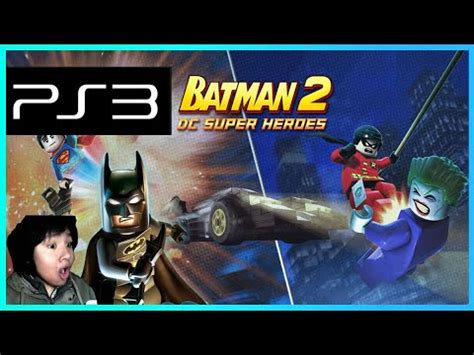 LEGO BATMAN 2 DC SUPER HEROES PS3 PKG NO HAN EN ESPAÑOL YouTube