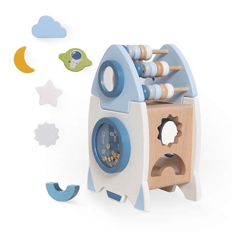 Snapklik.com : Educational Sensory Large Activity Busy Cube, Space ...