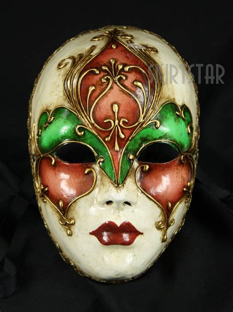 Made in Italy Auth. Venetian Mask Volto Masquerade Costume Wall Decor ...