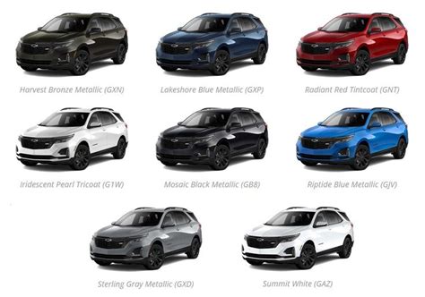 The Different Colors Of Cars Are Shown In This Image