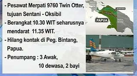 Pencarian Pesawat Merpati Lewat Darat Dan Udara News Liputan