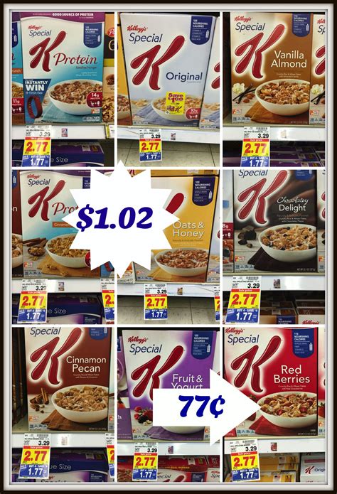 Kelloggs Special K Cereal As Low As At Kroger Kroger Krazy