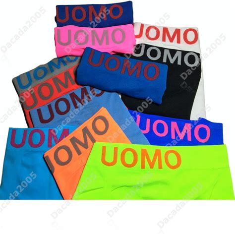 Dacada Lote Calzoncillos Boxer Colores Tama O Uomo S M L Xl Sin