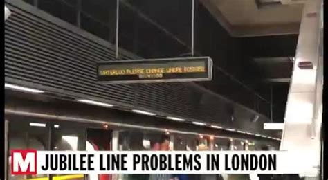 Jubilee Line Delays Chaos For Commuters As Faulty Trains Pulled From