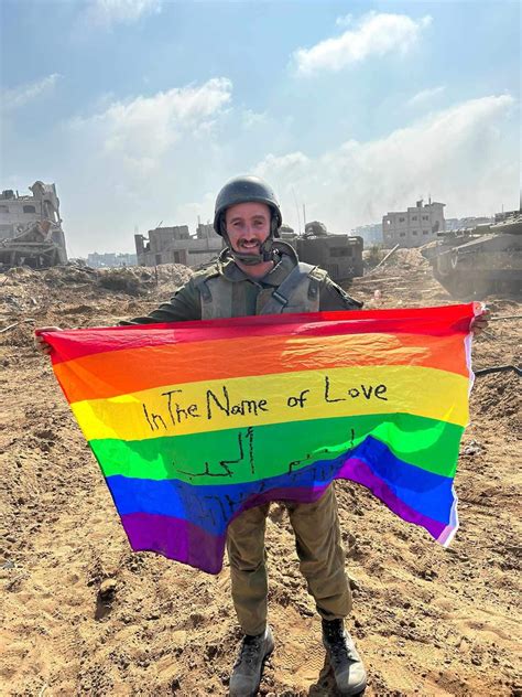 Bandera gay en Gaza contra Hamás