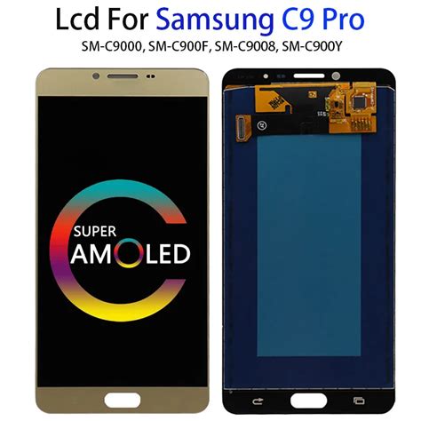 Ensemble Écran Tactile Lcd Amoled De 6 0 Pouces Pour Samsung Galaxy C9