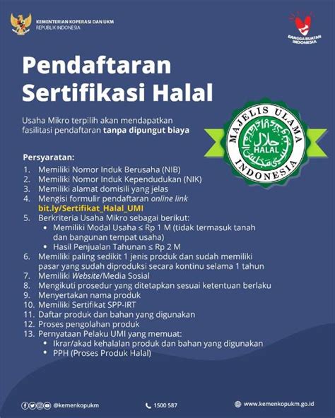 Cara Pendaftaran Sertifikasi Halal AtmaGo