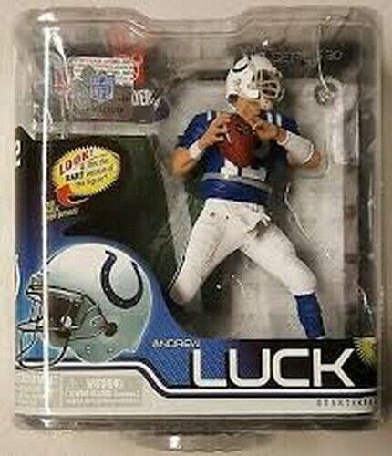 Andrew Luck Indianapolis Colts Mcfarlane Action Figure Nib Nfl Series