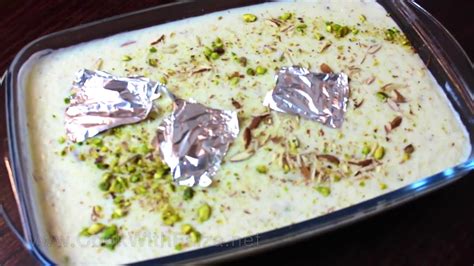 Rabdi Rabri Kheer Eid Recipe Cook With Faiza Youtube