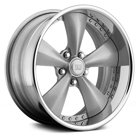 U S MAGS U500 STANDARD Concave 3PC Forged Bolted Wheels Custom