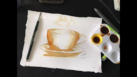 Dibujos Pinturas Con Cafe Faciles Aunque Parezca Increible Hay