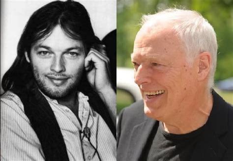 Then And Now Pink Floyd Guitarist David Gilmour David Gilmour Pink