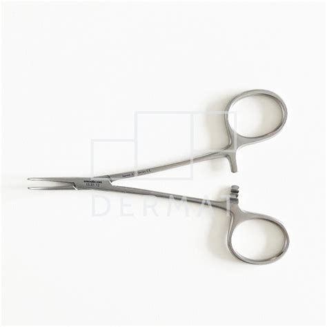 Hemostatic Forceps Micro Halsted Curved 125 Cm 5 Dms 154112