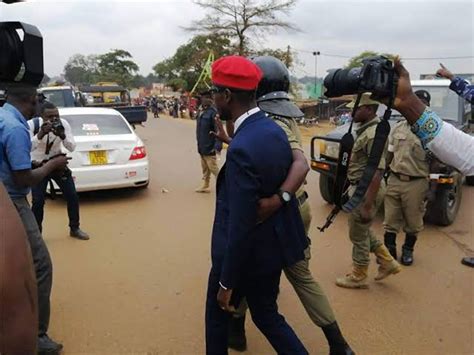 Bobi Wine Arrested As Police Fire Tear Gas On Supporters Flash Uganda