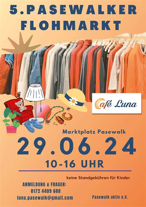 5 Pasewalker Flohmarkt In Pasewalk Deutschland 29 06 2024 Stadt