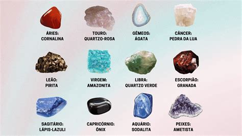 Pedras Dos Signos Os Amuletos Naturais Repletos De Energia