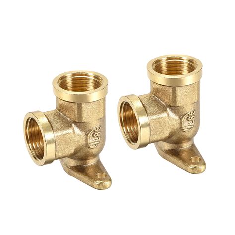 Brass Pipe Fitting Degree Drop Ear Elbow G Female X G Female