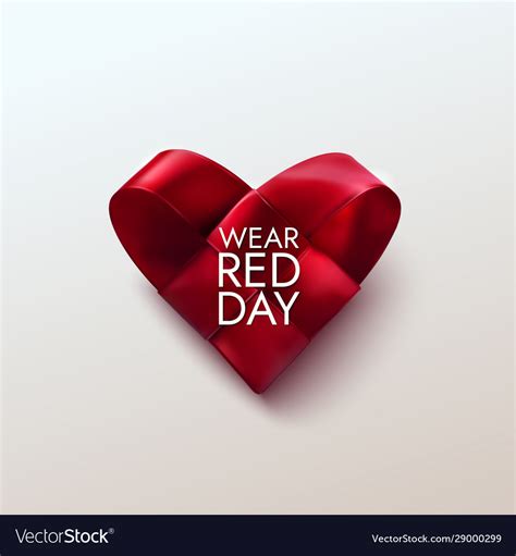 Wear Red Day Clipart Nada Sybilla