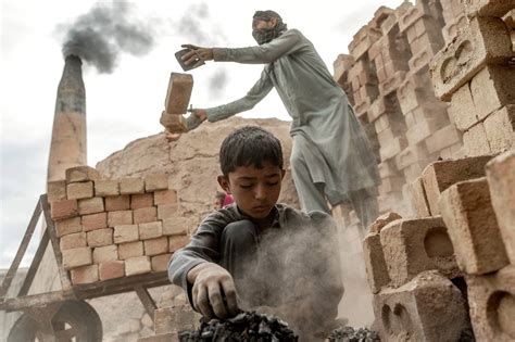Backbreaking Work For Children In Afghanistan Brick Kilns In Pictures