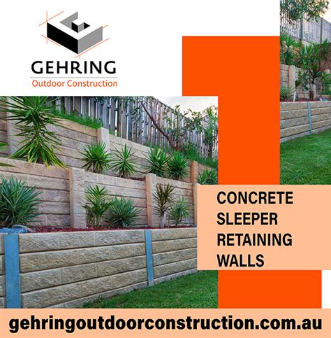 Retaining Walls Melbourne Gehring Outdoor Construction