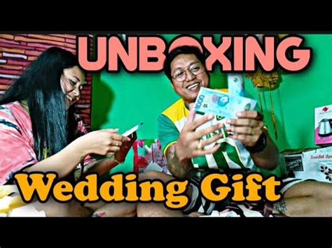 Unboxing Wedding Gift After Wedding YouTube