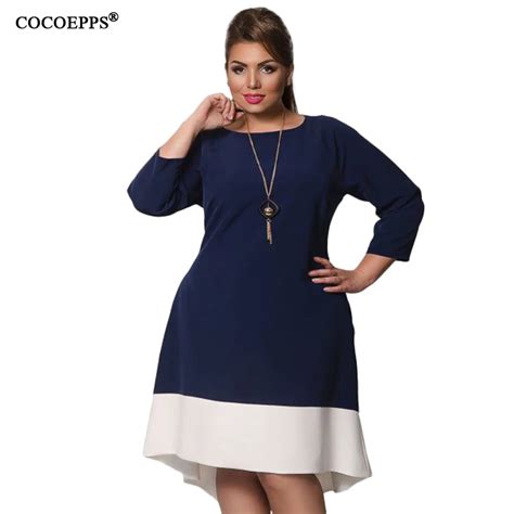 Xl Xl Xl Plus Size Autumn Winter Women Fashion Dress Elegant