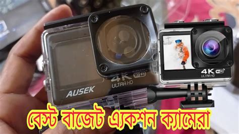 Ausek Q K Hd Action Cameraunboxing Revew Moto Vloging