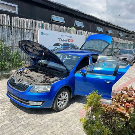 Neatly Used 2014 Skodavolkswagen Octavia Blue Color 32m Autos