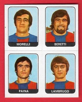 Figurina Calciatori Panini Recupero N Morelli