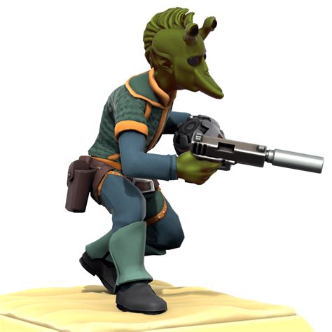 Stsr Wars Greedo Thats The New Version I Just Did Now By Pimping Up