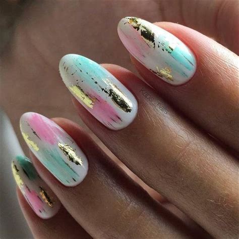 Simple And Easy Ombre Waterfall Nails Ideas Styles Art Foil Nails