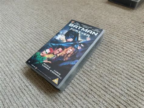 BATMAN FOREVER Val Kilmer Tommy Lee Jones Jim Carrey PAL VHS