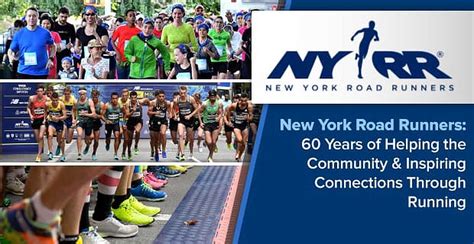 New York Road Runners 60 Years Of Helping The Community And Inspiring