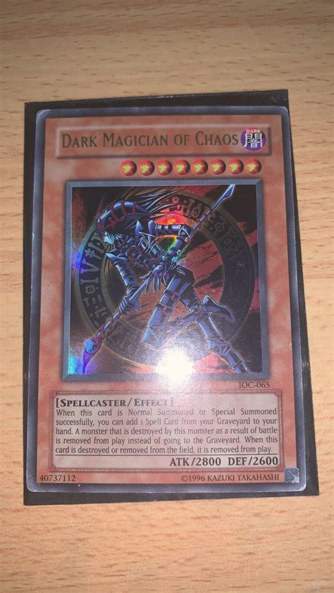 Mavin Dark Magician Of Chaos Ioc Unlimited Ultra Rare Lp To Mp Yugioh