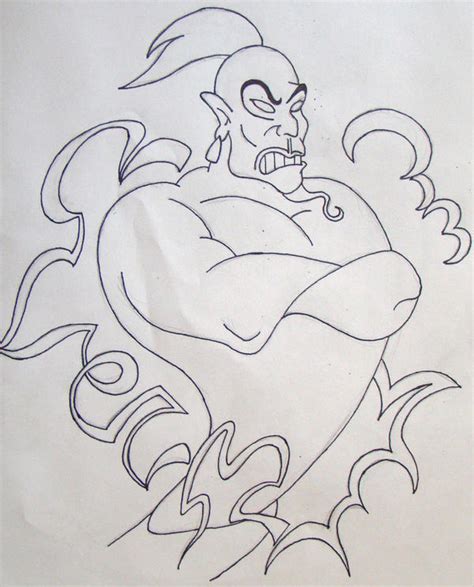 Jafar The Genie By Tasukiseishi On Deviantart