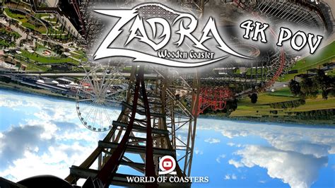 Zadra 4K Front Row On Ride POV Energylandia YouTube