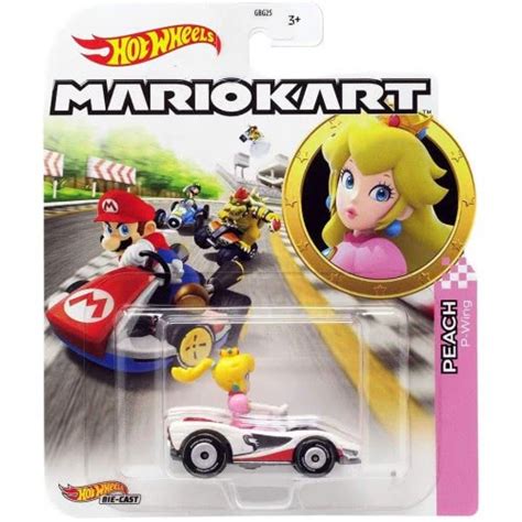 Mattel Hot Wheels Mario Kart 1 64 Die Cast Peach Gbg25 Gjh58 Toys Shop Gr