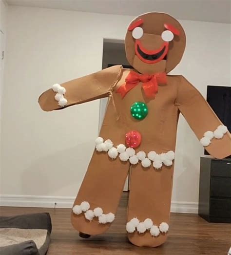 Gingerbread Man Costume Gingerbread Man Costumes Mens Costumes