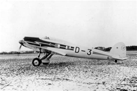 Heinkel He 70 Blitz Reconnaissance Bomber Transport Aircraft