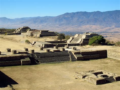 Premium Photo | Ancient ruins of zapotec, monte alban, mexico