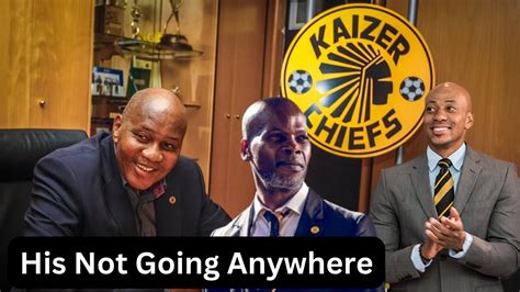 Kaizer Chiefs Management Backs Under Fire Coach Arthur Zwane Youtube