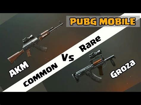 Akm Vs Groza Pubg Mobile Which Gun Is Best Side By Side Comparison