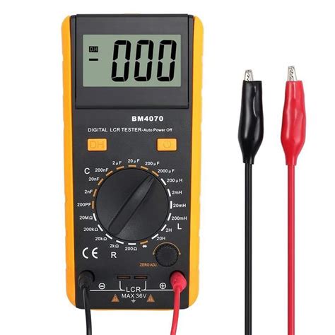 Neoteck LCR Mètre BM4070 Multimètre Testeur Capacitance Inductance