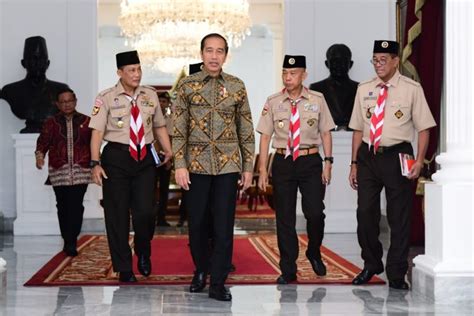 Sekretariat Kabinet Republik Indonesia Presiden Jokowi Terima