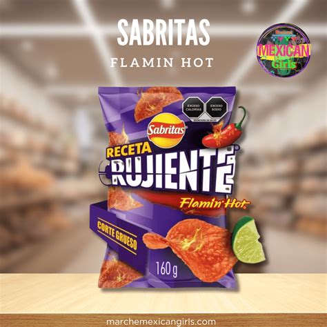 BOTANAS Y SNACKS Sabritas Flamin Hot Marche Mexican Girls
