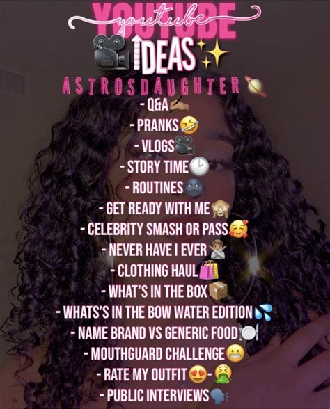 #youtube ideas list fun | Youtube channel name ideas, Youtube channel ...