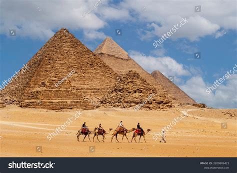 Menkaure Pyramid At Giza