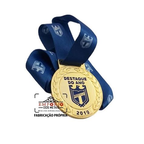 Medalha Pr Mio Destaque Medalhas Em Relevo Personalizadas