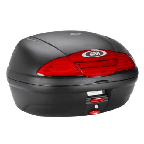 Baú Bauleto Givi 45 Litros E450n Monolock Simply Lente VermelhaGiviE450N