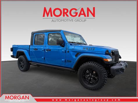 New 2023 Jeep Gladiator Willys Crew Cab Pickup In L524237 Morgan